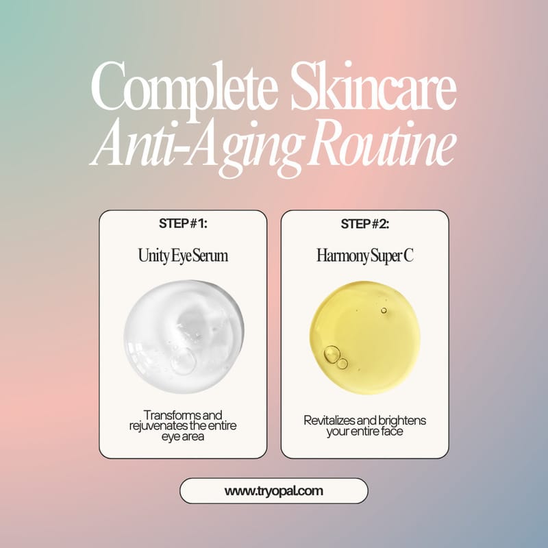 Unity Eye Serum skin care complete routine