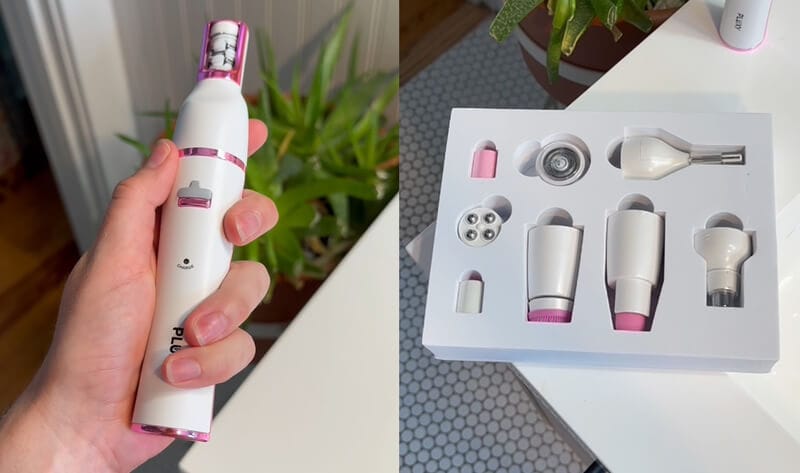 Pluxy packaging for hair removal, laser waxing