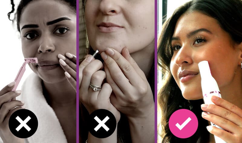 Worse methods of hair removal